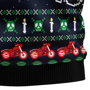 Motorbike Braaap Christmas Ugly Sweater