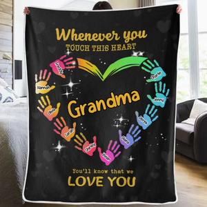 You’ll Know That We Love You - Gift For Grandma, Grandparents, Christmas Gift - Personalized Blanket