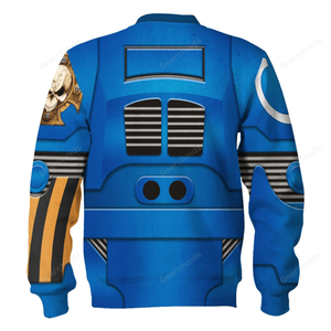 Warhammer Terminator Armor Ultramarines - Fandom Hoodie Sweatshirt Sweatpants WHHS141 HSQT4135