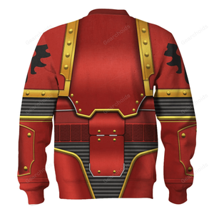 Warhammer Blood Angels In Mark III Power Armor - Fandom Hoodie Sweatshirt Sweatpants