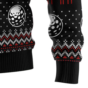 Golf Sucks Ugly Christmas Sweater