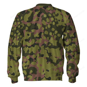 Waffen SS Type II M42 Oakleaf A Smock Dark Variant Hoodie Sweatshirt Sweatpants