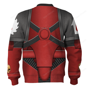 Warhammer Pre-Heresy Flesh Tearers in Mark IV Maximus - Fandom Hoodie Sweatshirt Sweatpants WHHS189 HSQT4175