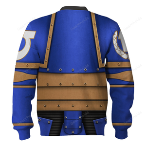 Warhammer Pre-Heresy Ultramarines Legion In Mark II Crusade - Fandom Hoodie Sweatshirt Sweatpants WHHS151 HSQT4143