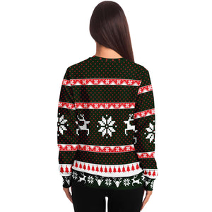 When You Dead Inside But It's Christmas Skull Ugly Sweater