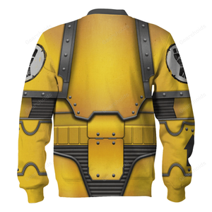 Warhammer Imperial Fists in Mark III Power Armor - Fandom Hoodie Sweatshirt Sweatpants