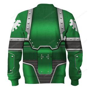 Warhammer Dark Angels In Mark III Power Armor - Fandom Hoodie Sweatshirt Sweatpants