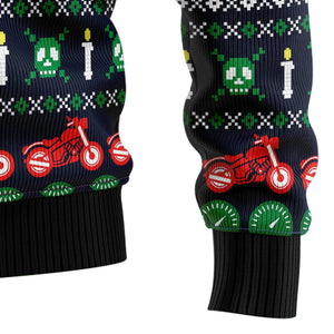 Motorbike Braaap Christmas Ugly Sweater