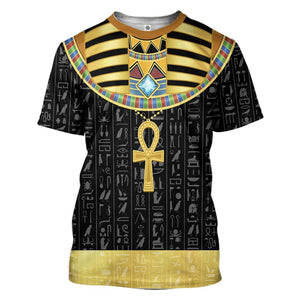 God Of Egypt Costume Cosplay T-Shirt 3D For Men & Women