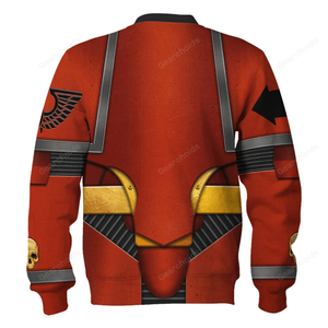 Warhammer Pre-Heresy Blood Angels in Mark IV Maximus Power Armor - Fandom Hoodie Sweatshirt Sweatpants WHHS192 HSQT4178