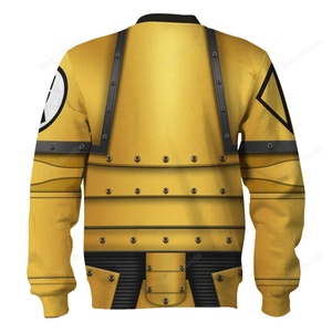 Warhammer Pre-Heresy Imperial Fists In Mark II Crusade - Fandom Hoodie Sweatshirt Sweatpants WHHS178