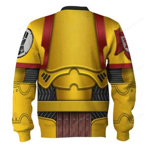 Warhammer Imperial Fists Captain - Fandom Hoodie Sweatshirt Sweatpants