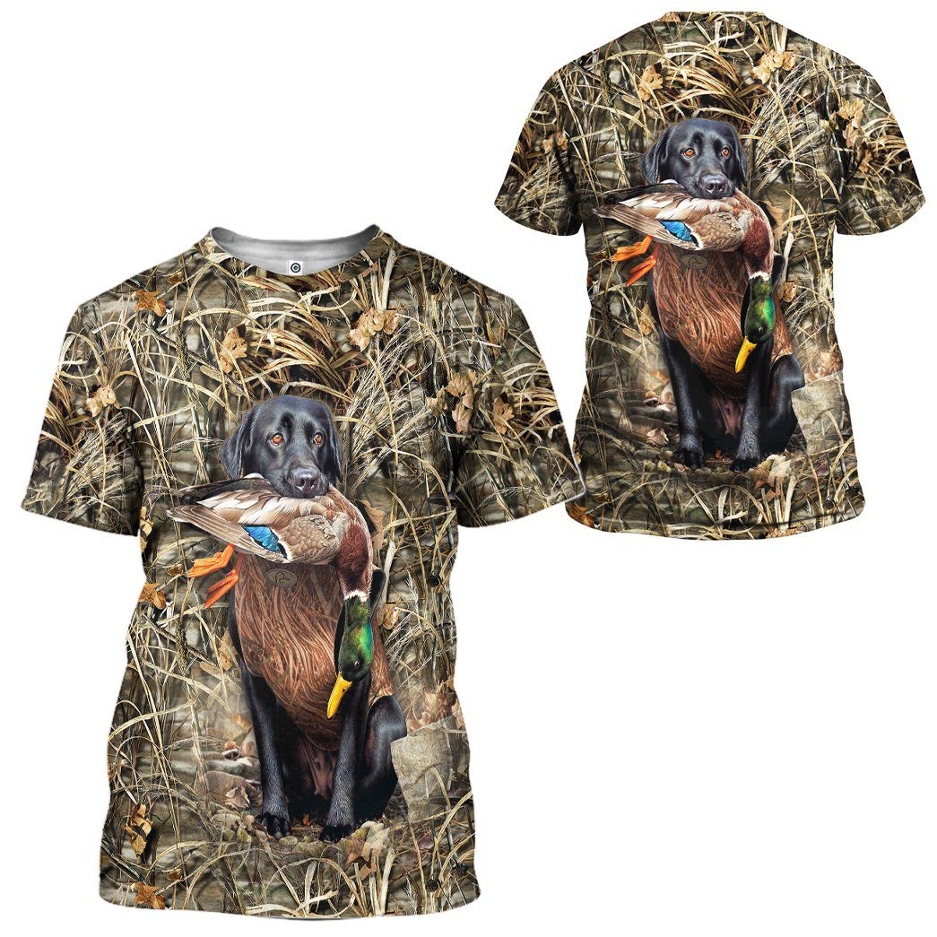 Duck Hunting T-Shirt 3D For Men & Women