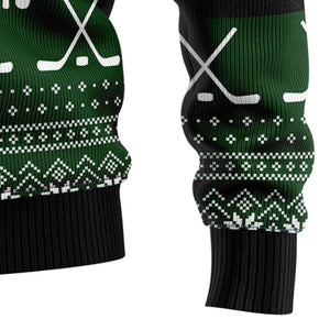 Hockey Sports Christmas Ugly Sweater