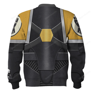 Warhammer Pre-Heresy Imperial Fists in Mark IV Maximus Power Armor - Fandom Hoodie Sweatshirt Sweatpants WHHS183 HSQT4170