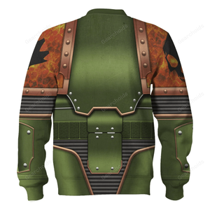 Warhammer Salamanders In Mark III Power Armor - Fandom Hoodie Sweatshirt Sweatpants WHHS171 HSQT4159