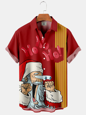 Christmas Fun Santa Claus HOHOHO! - Hawaiian Shirt