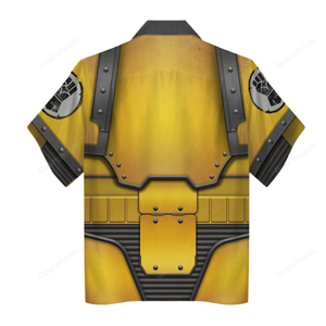 Warhammer Imperial Fists in Mark III Power Armor - Fandom Hoodie Sweatshirt Sweatpants WHHS135