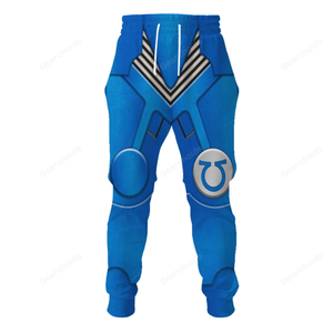 Warhammer Terminator Armor Ultramarines - Fandom Hoodie Sweatshirt Sweatpants WHHS141 HSQT4135