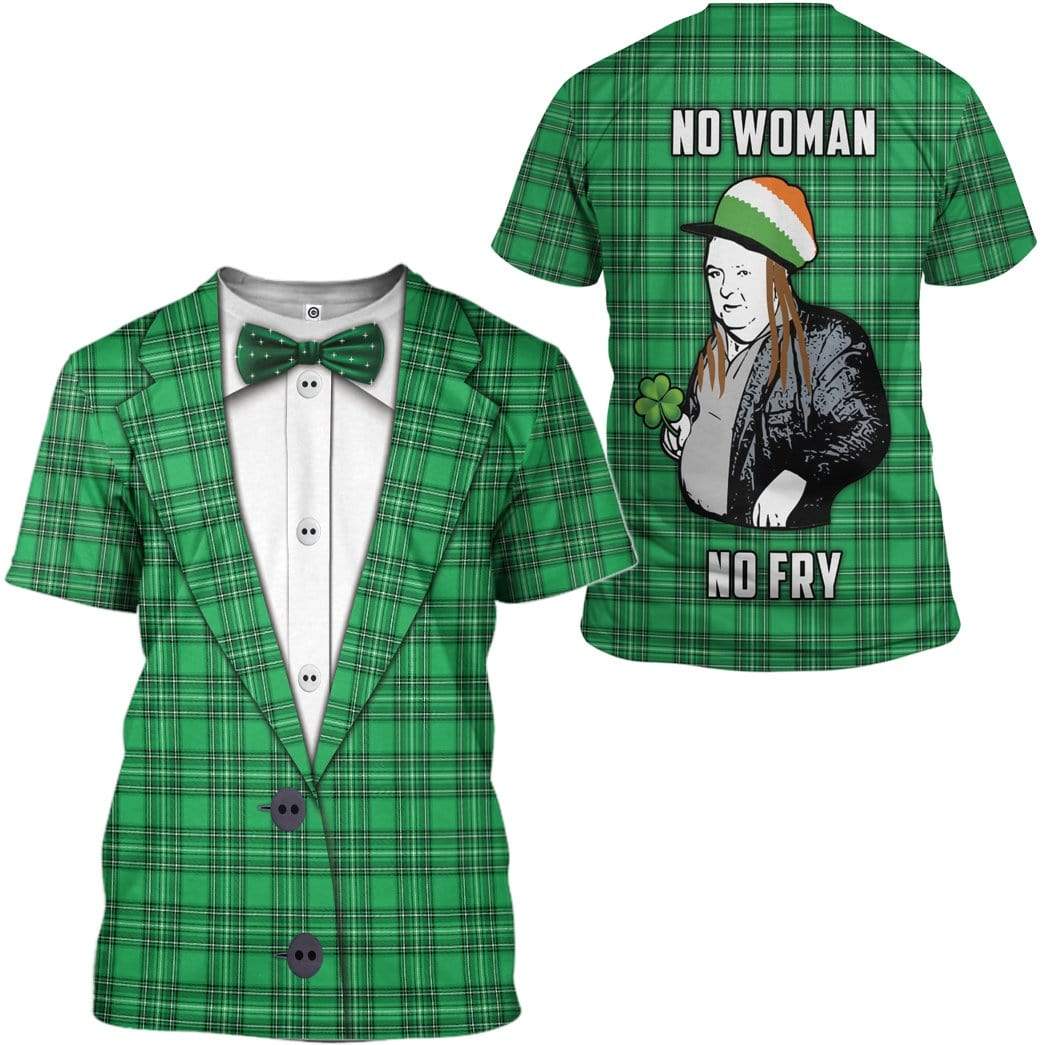 No Woman No Fry Losty Cosplay Costumes - T-Shirt 3D For Men & Women