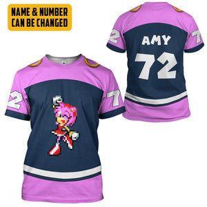 STH Amy Rose Costume Cosplay - Personalized T-Shirt