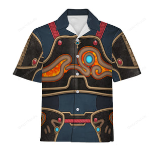 Ancient Armor - For Men And Women - Costume Cosplay Hawaiian Shirt ZDHS55