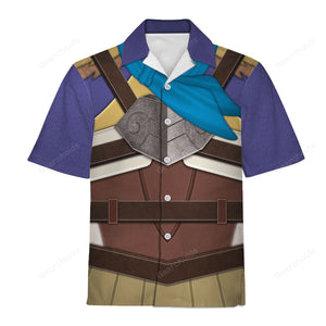 Revali  - For Men And Women - Costume Cosplay Hawaiian Shirt ZDHS58