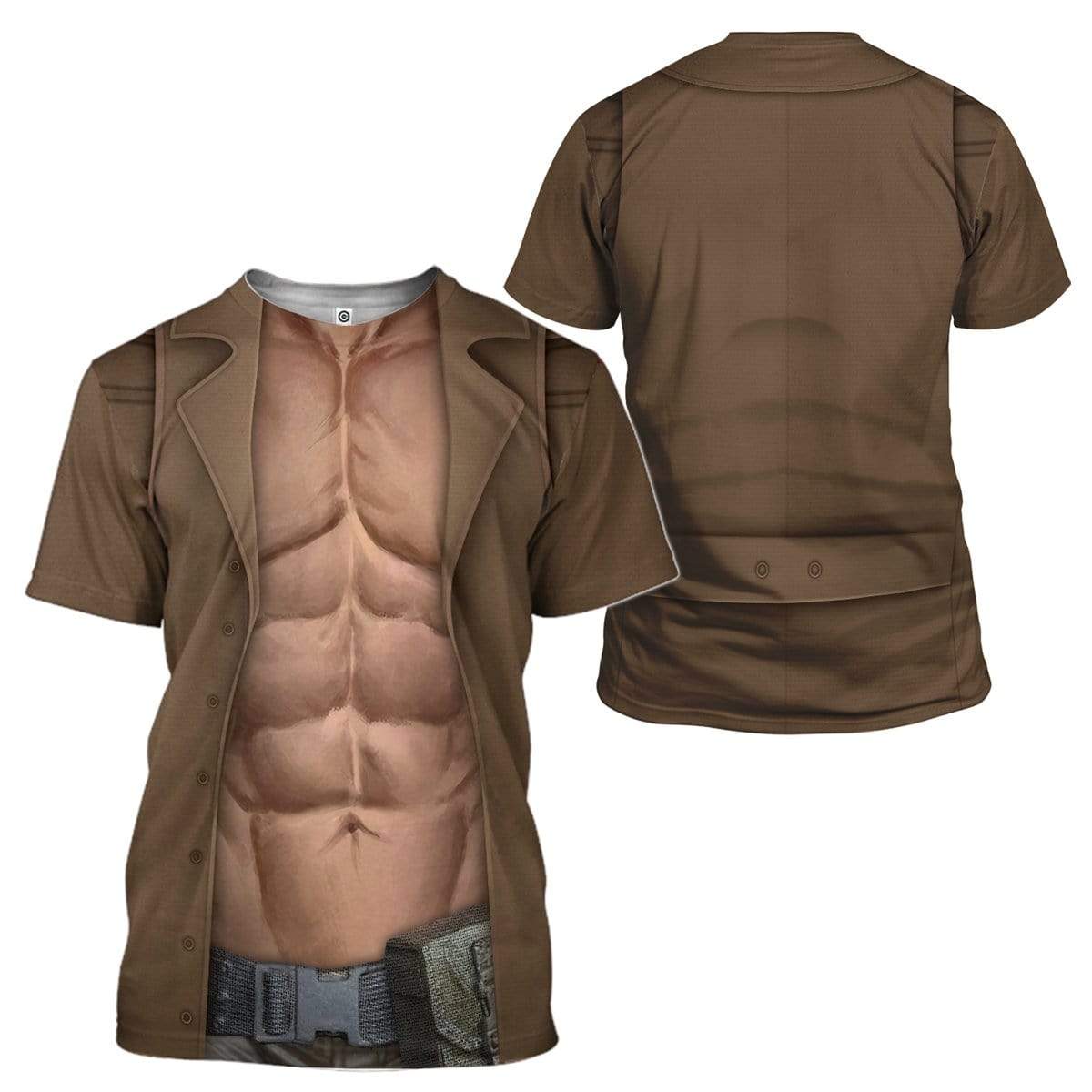 Metal Gear Solid Liquid Snake Costume Cosplay - T-Shirt