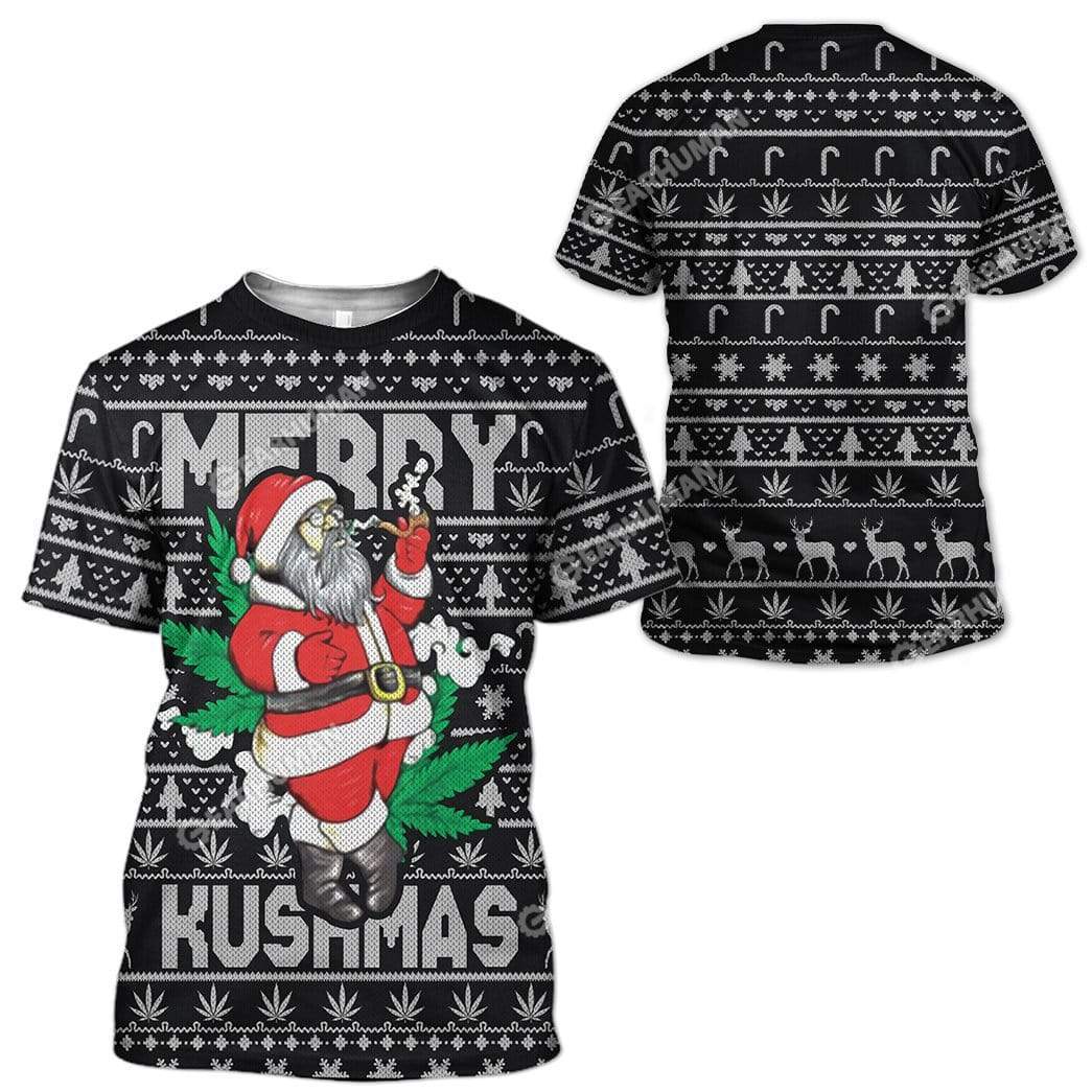 Christmas Krusmas Santa T-Shirt 3D For Men & Women