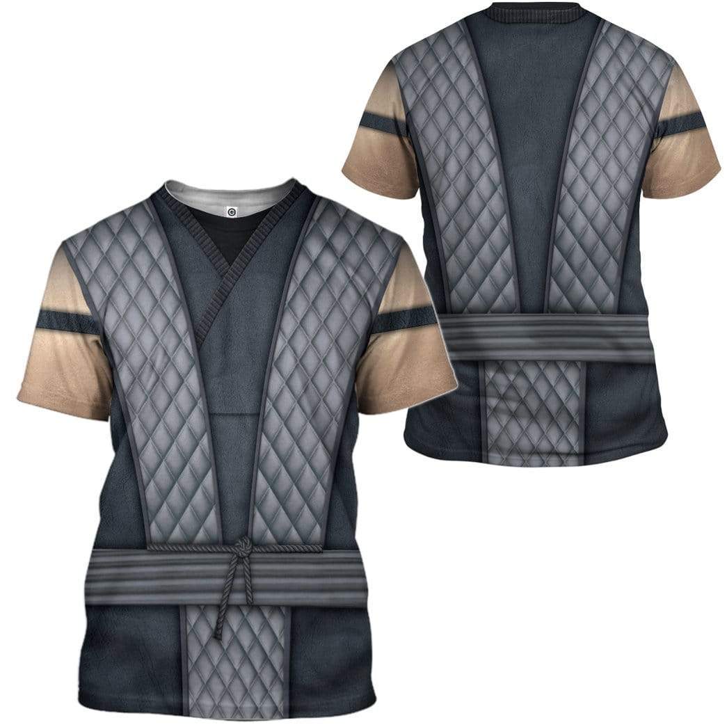 Smoke Mortal Kombat Costume Cosplay T-Shirt 3D For Men & Women