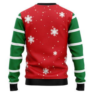 Bossy Elf Ugly Christmas Sweater