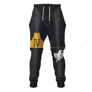 Warhammer Pre-Heresy Imperial Fists in Mark IV Maximus Power Armor - Fandom Hoodie Sweatshirt Sweatpants WHHS183 HSQT4170