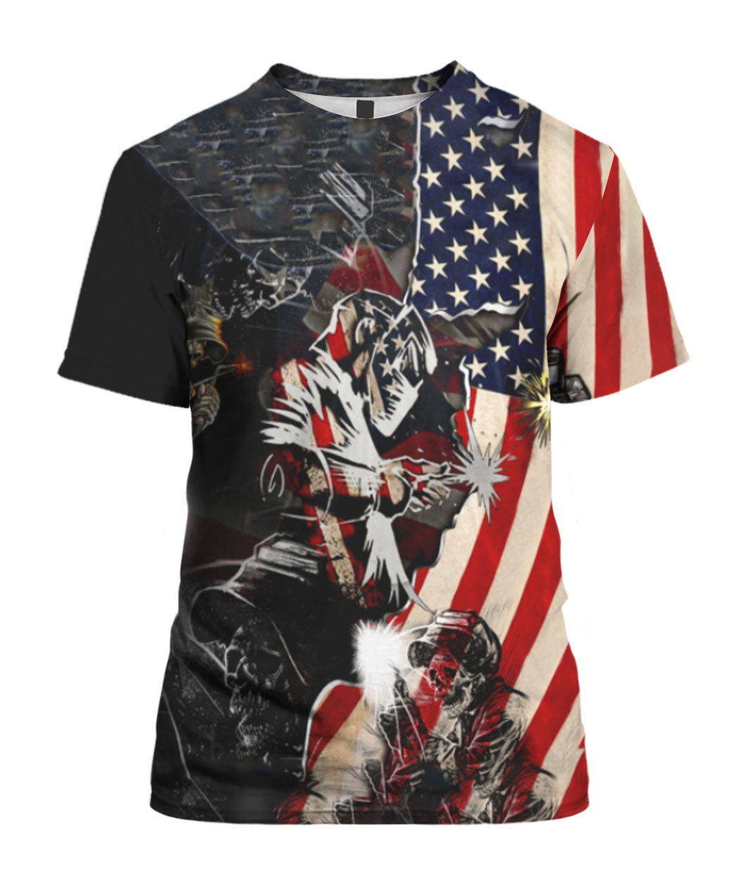 Patriotic Welder T-Shirts