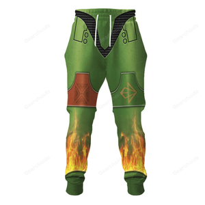 Warhammer Pre-Heresy Salamanders In Mark IV Maximus Power Armor - Fandom Hoodie Sweatshirt Sweatpants WHHS23 HSQT4031