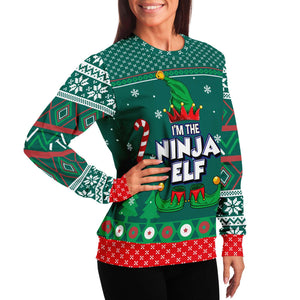 I Am The Ninja Elf Ugly Christmas Sweater