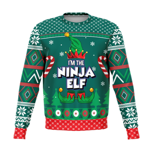 Ninja Elf  - Family Fun Matching Outfit - Ugly Christmas Sweater