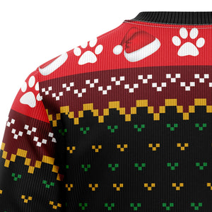 Golden Retriever Don‘t Stop Ugly Christmas Sweater