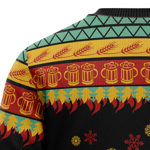 Beer Season Ugly Christmas Sweater