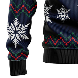 Dark Blue Cardigan Ugly Christmas Sweater