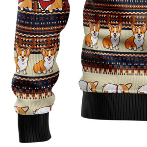 Pembroke Welsh Corgi Christmas Ugly Sweater