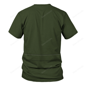 Lt. General Lewis B. Chesty Puller Costume Cosplay T-Shirt