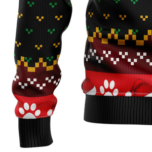 Golden Retriever Don‘t Stop Ugly Christmas Sweater