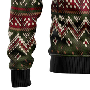 Funny Pole Dancer Reindeer Ugly Sweater