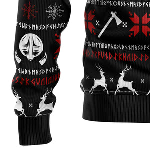 Valhalla Viking Ugly Christmas Sweater