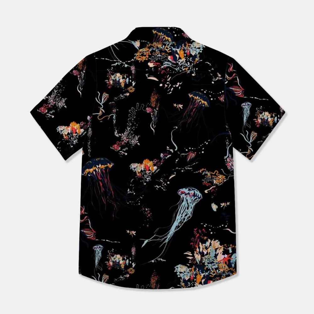 Jellyfish Drift Deep Ocean - Hawaiian Shirt