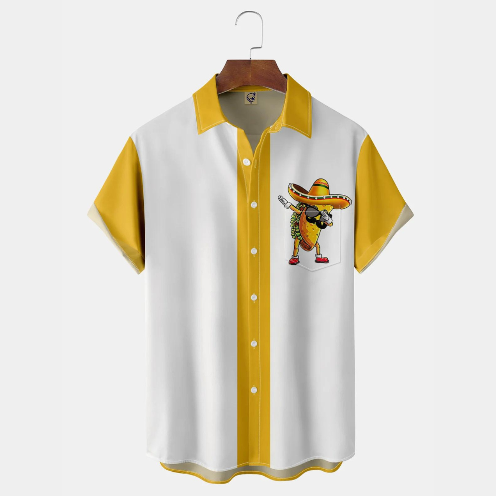 Cool Burrito Light Yellow - Hawaiian Shirt