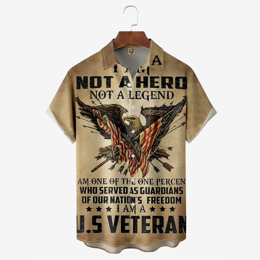 American Eagle U.S Veteran - Hawaiian Shirt