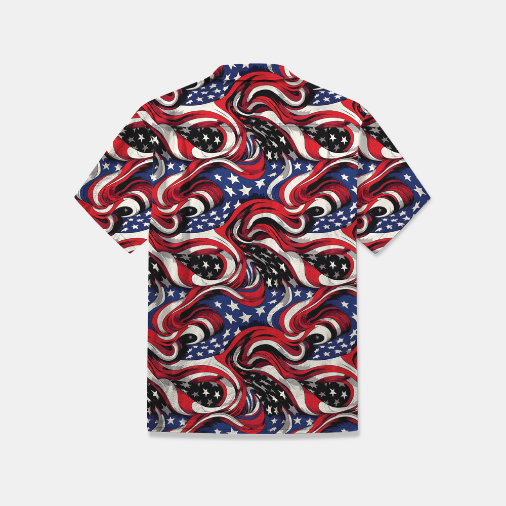 American Flag New Version - Hawaiian Shirt