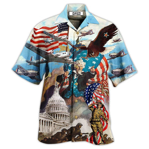 America War And Peace Hawaiian Shirt