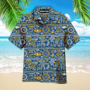 Ancient Egyptian Tribal - For Men And Women - Hawaiian Shirt